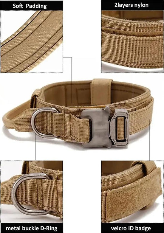 Collar with Handle - K9 Kingdom 